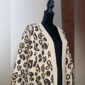 Leopard Cardigan